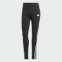 Adidas Leggings Donna Future Icons 3 Stripes -  Colore : Nero/Bianco