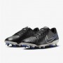 Nike Scarpette Calcio Unisex Legend 10 Club FG/MG - 040 (Black/Chrome-Hyper Royal)