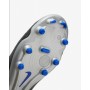Nike Scarpette Calcio Unisex Legend 10 Club FG/MG - 040 (Black/Chrome-Hyper Royal)