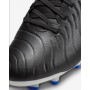 Nike Scarpette Calcio Unisex Legend 10 Club FG/MG - 040 (Black/Chrome-Hyper Royal)