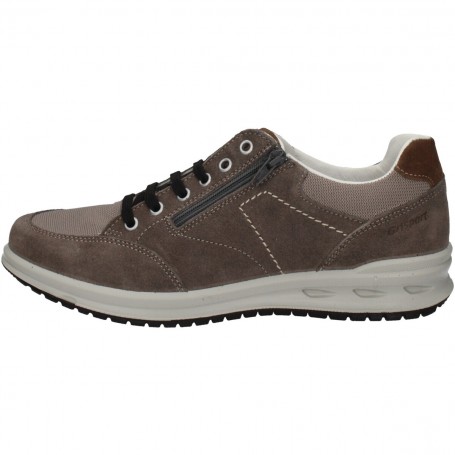 Grisport Scarpe Uomo in Pelle e Tessile con Lacci e Cerniera, Active - V32 (Shork)