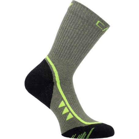 CMP Calze da Trekking Mid Uomo Super Soft 50 - E907 (Jungle)