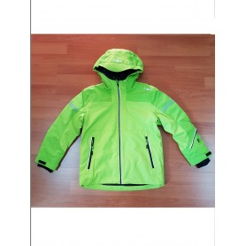 CMP Giacca da neve c/cappuccio Boy Fix Hood, Junior colore R505 (Cedro)