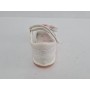 Melania Sandali Infant Con Strappi ed Applique Farfalla - BIA (Bianco Perlato)