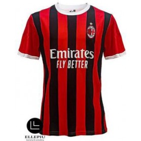 Milan Maglia Replica Home 2024/25, Neutra, Adulti, Ellepiu - ROS/NER (Rosso/Nero)