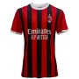 Milan Maglia Replica Home 2024/25, Neutra, Adulti, Ellepiu - ROS/NER (Rosso/Nero)