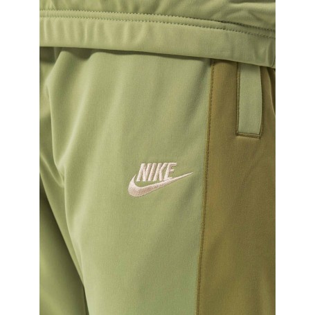 Nike Tuta Uomo Sportswear Sport Essentials Poly Knit 334 Verde Multicolor