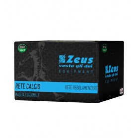 reti per Calcetto (coppia) Zeus 4 x 2 x 1,5 x 1,5 mt (Bianco)