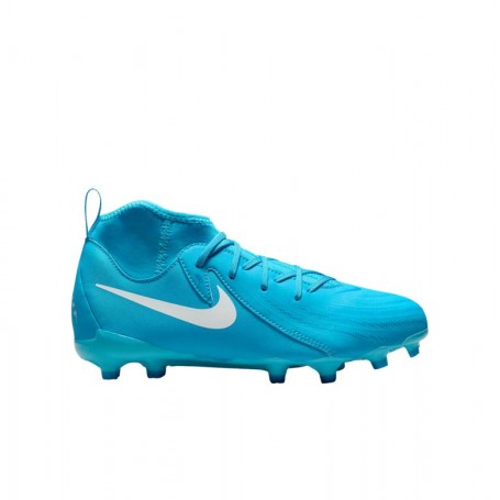 Nike Scarpette Calcio Junior Phantom Luna II Academy F/MG - 400 (Blue Fury/Bianco)