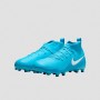 Nike Scarpette Calcio Junior Phantom Luna II Academy F/MG - 400 (Blue Fury/Bianco)
