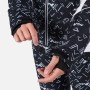 Rossignol Giacca Da Neve Donna Staci Print Puffy - 200 (Nero/Bianco)