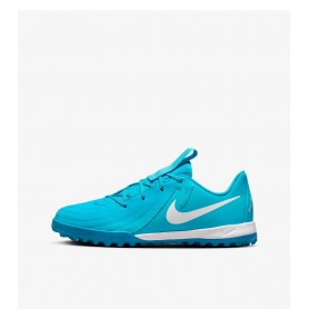 Nike Scarpette Calcetto Junior Phantom GX 2 Academy TF - 400 (Blue Fury/White)