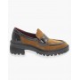 Stile di Vita Mocassino Donna In Pelle Con Sottopiede Estraibile - TDM (Testa di Moro/Bruciato)