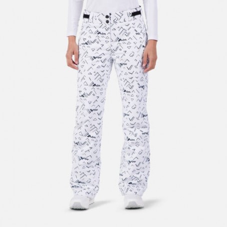 Rossignol Pantalone da Sci Donna W Staci PR Pant - 100 (Bianco/Nero)