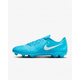 Nike Scarpette da Calcio Unisex Phantom GX 2 Club FG/MG - 400 (Blue Fury/White)