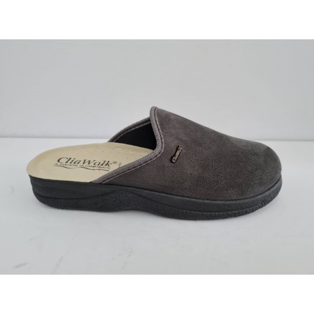 Cliawalk Ciabatte Uomo Chiuse in Tessuto COMFORT 114 - GRI (Grigio)