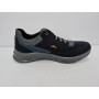 Grisport Scarpe Uomo Vesuvio in Pelle, Con + Memory, Linea Casual - V7 (Blue Scuro)