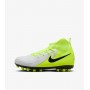 Nike Scarpette Calcio Junior Phantom Luna II Academy AG - 003  (Metallic Silver/Black-Volt)