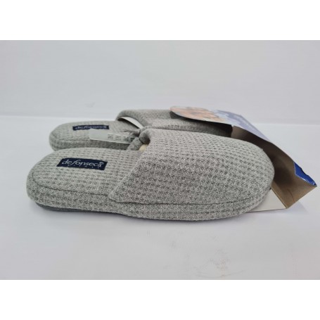 De Fonseca Pantofole Uomo/Ragazzo RRoma Top P M11 in Tessuto - GRI (Grigio)  