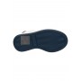 Ferre' Sneakers Junior in Ecopelle Con Lacci e Cerniera - BIABLU (Bianco/Blue)