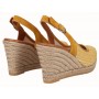 Viguera Espadrillas Alte Donna in Pelle Scamosciata e Juta Con Zeppa - MOS (Thai Mostaza)