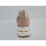 Inblu Sneakers Donna in Ecopelle e Tessile Con Zeppa e Lacci, Ienne - 027 (Viola/Multi)