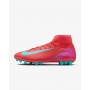 Nike Scarpette da Calcio Unisex Zoom Superfly 10 Academy AG - 800 (Ember Glow/Aurora Green)
