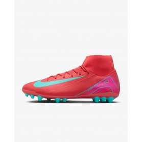 Nike Scarpette da Calcio Junior Zoom Superfly 10 Academy AG - 800 (Ember Glow/Aurora Green)