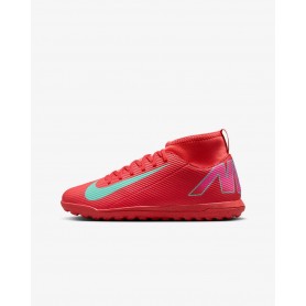 Nike Scarpette Calcetto Junior Superfly 10 Club TF - 800 (Ember Glow/Aurora Green)
