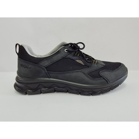 Grisport Scarpe Uomo in Pelle e Tessile + Memory - N3T (Nero)