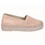 Viguera Espadrillas Basse Donna in Pelle Scamosciata Vitelo - ROSA (Rosa)