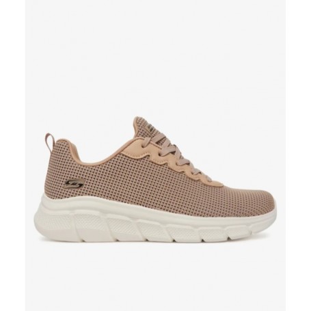 Skechers Scarpe Donna Bobs B Flex-Visionary Essence, memory foam - /TAN (Tan)