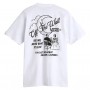 Vans T-Shirt Unisex Fine Dining, Maniche Corte - WHT  (Bianco/Nero)