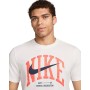 Nike T-Shirt Uomo Dri-FIT Modern Fitness a Maniche Corte - 121 (Summit/Bianco)