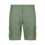 CMP Pantaloni Da Uomo Zip Off con Tasconi Laterali Stretch Outdoor -  E663 (Salvia)