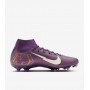Nike Scarpe da Calcio Unisex Zoom Superfly 10 Academy"Kylian Mbappé" FG/MG -500 (Grand Purple/Pale Ivory)