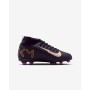 Nike Scarpe da Calcio Junior Mercurial Superfly 10 Club"Kylian Mbappé" FG/MG -500 (Grand Purple/Pale Ivory)