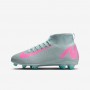 Nike Scarpette Calcio Junior Superfly 10 Club FG/MG - 301 (Ocean Cube/Pink Blast)