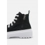 Converse Scarpe Ragazze Chuck Taylor All Star Lugged Heel Platform - (Nero/Bianco)