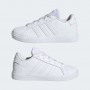 Adidas Scarpe Junior Grand Court 2.0 K, Unisex - Colore : Bianco