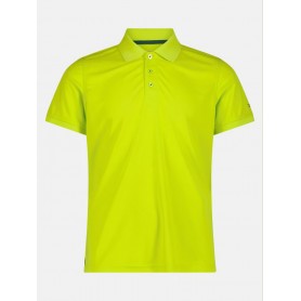 CMP Polo Uomo Tecnica in Tinta Unita, F.lli Campagnolo - 69ET (Acido-Alpine)