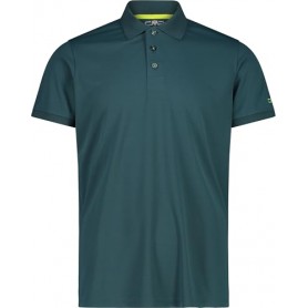 CMP Polo Uomo Tecnica in Tinta Unita, F.lli Campagnolo - E958 (Alpine)