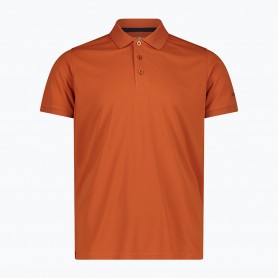 CMP Polo Uomo Tecnica In Tinta Unita, F.lli Campagnolo - C511 (Ruggine)