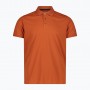 CMP Polo Uomo Tecnica In Tinta Unita, F.lli Campagnolo - C511 (Ruggine)