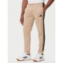 Adidas Tuta Uomo 3 Stripes Tricot TT, Sportswear - Colore : Warm Sandstone/Nero