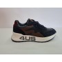 4US Sneakers Uomo In Pelle e Pelle Scamosciata By  Paciotti - BLU (Blue/Multi)