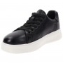 4US Sneakers Uomo In Pelle Liscia Con Lacci By  Paciotti - NER (Nero)