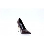 4US Decollete' Donna in Ecopelle Con Tacco By  Paciotti - BOR (Bordeaux Patent)