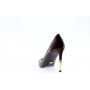 4US Decollete' Donna in Ecopelle Con Tacco By  Paciotti - BOR (Bordeaux Patent)