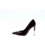 4US Decollete' Donna in Ecopelle Con Tacco By  Paciotti - BOR (Bordeaux Patent)